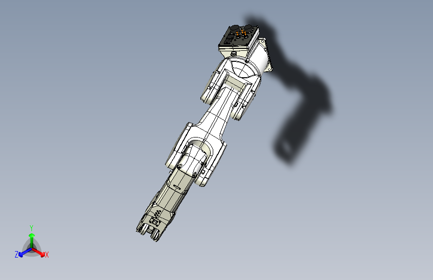 Y0990-那智工业机器人+nachi+mz03el+6axis+industrial+robot