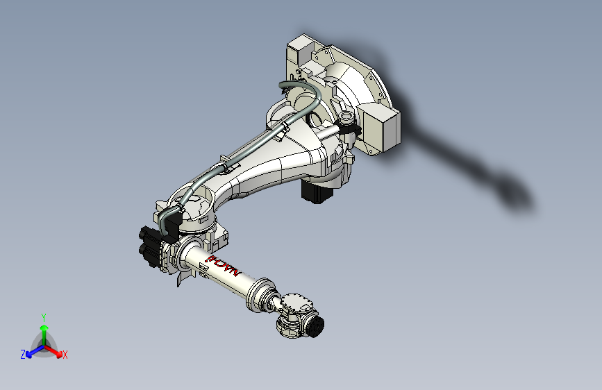 Y0999-那智工业机器人+nachi+sra166+166kg+6axis+industrial+robot