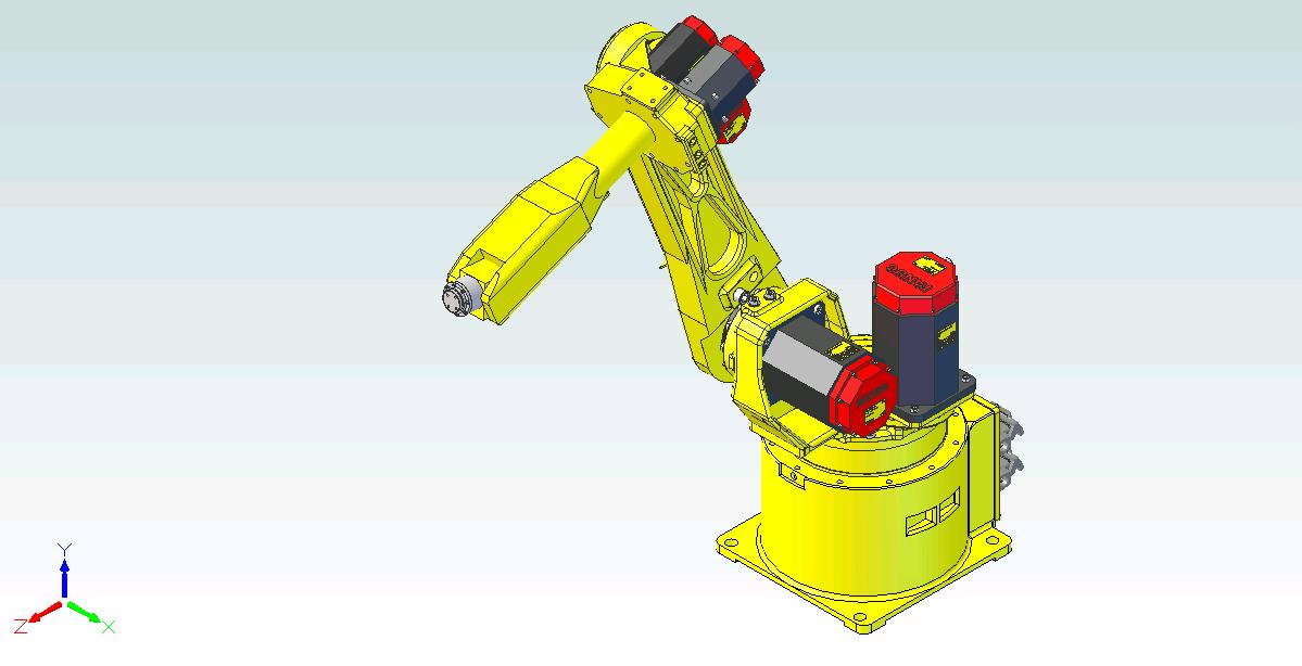 Y1125-发那科工业机器人+fanuc+arcmate+100ib+SW+STP
