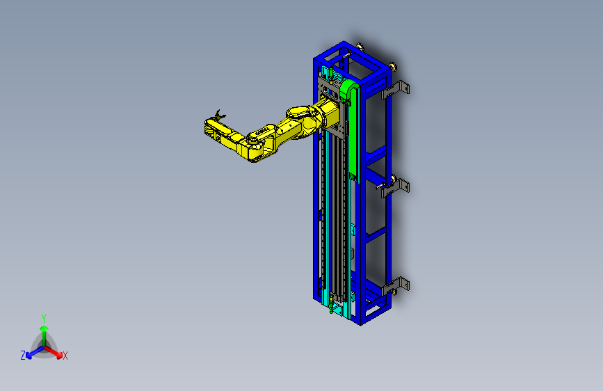 Y1133-发那科工业机器人+fanuc+robot+transport
