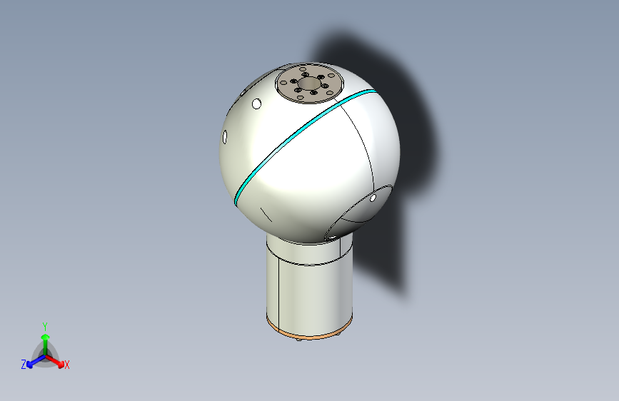 Y1168-工业机器人+3dof-robot-orientation-mechanism-1+STP+IGS