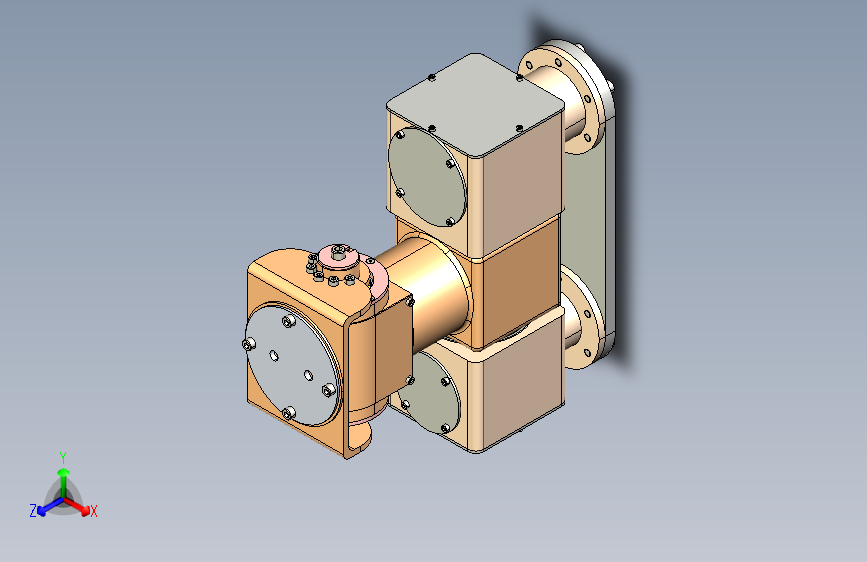 Y1171-工业机器人+3dof-robot-orientation-mechanism-3+STP+IGS