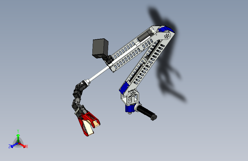 Y1193-工业机器人+11-dof-manipulator+SW