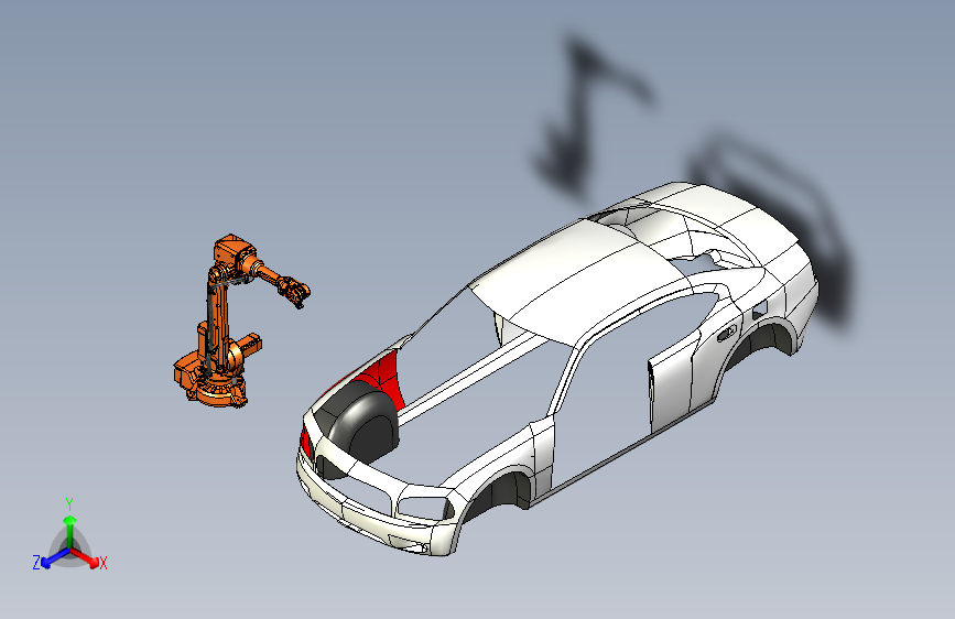 Y1227-工业机器人+ABB+IRB+robot+arm