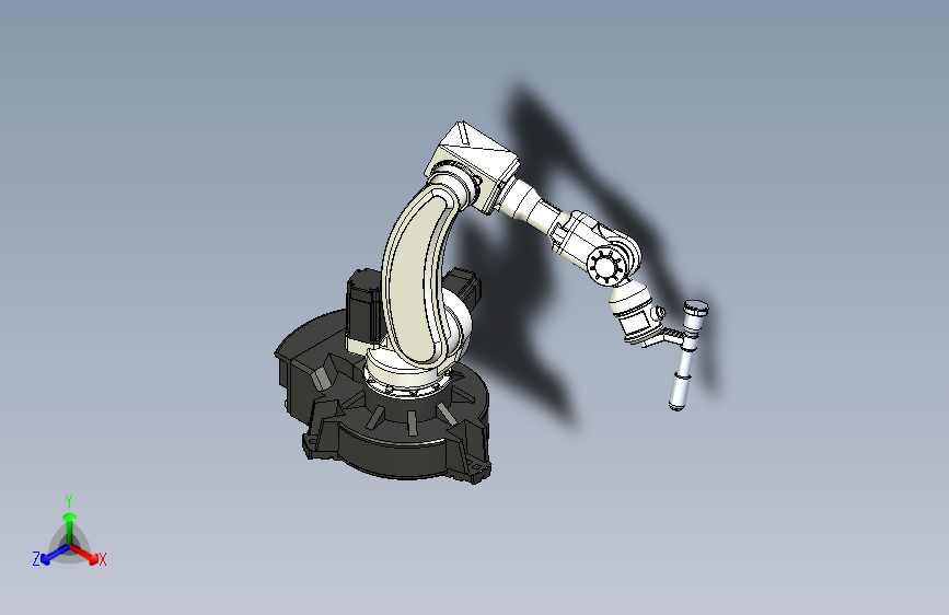 Y1238-工业机器人+arm-robotic-6-axis+SW