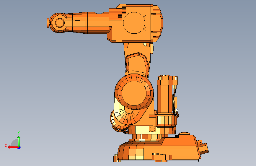 Y1324-工业机器人+robot-abb-irb-2000-1+1+STP+SW 背面视图