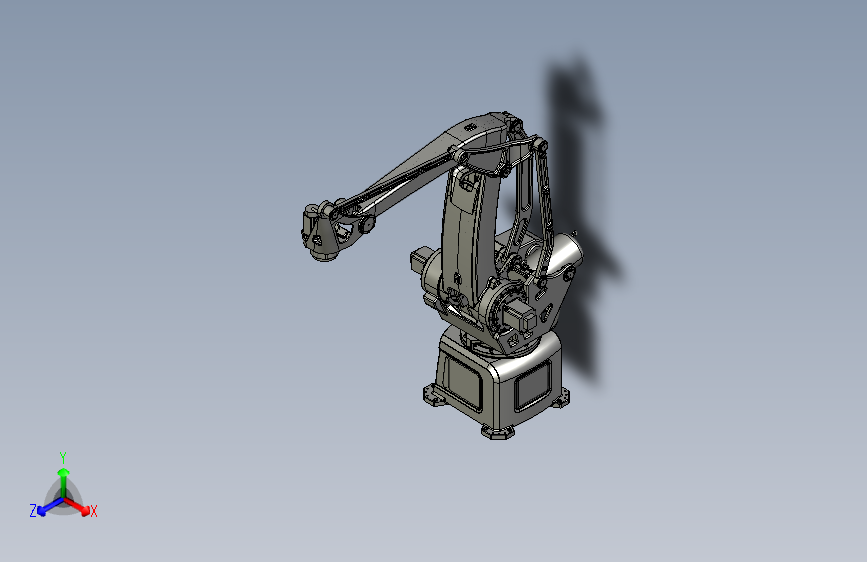 Y1360-工业机器人+SRB-300机器人3D图