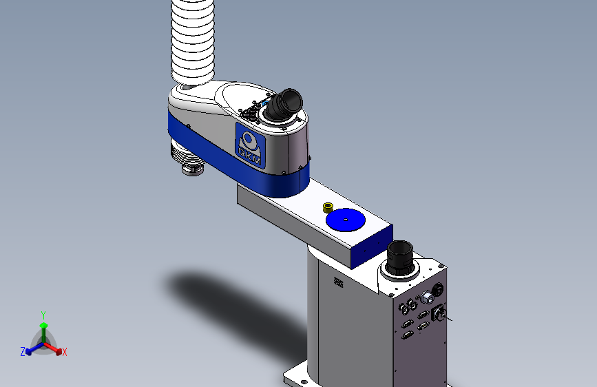并联机器人机械手H-4520-054S_3D_model