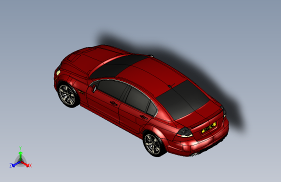 Y1685-汽车+pontiac-g8-2009+SW+STP+X_T