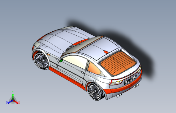 Y1688-汽车+street-car-design-1+STP