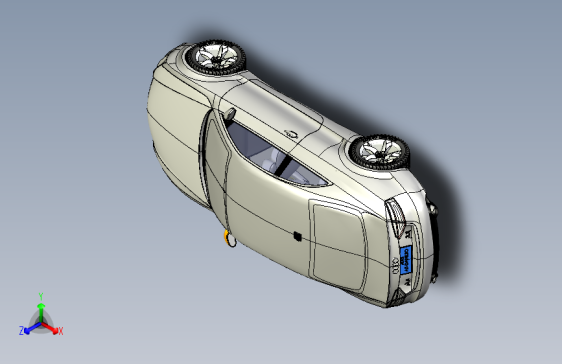 Y1726-汽车奥迪+A5+SolidWorks