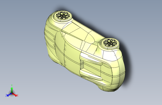 Y1798-汽车布加迪+chiron+catia+stp+igs