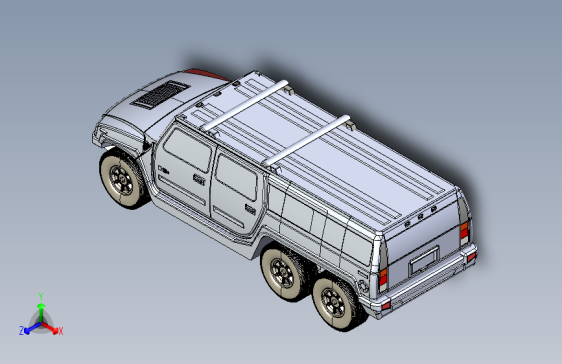 Y1865-汽车悍马+hummer+limo+igs