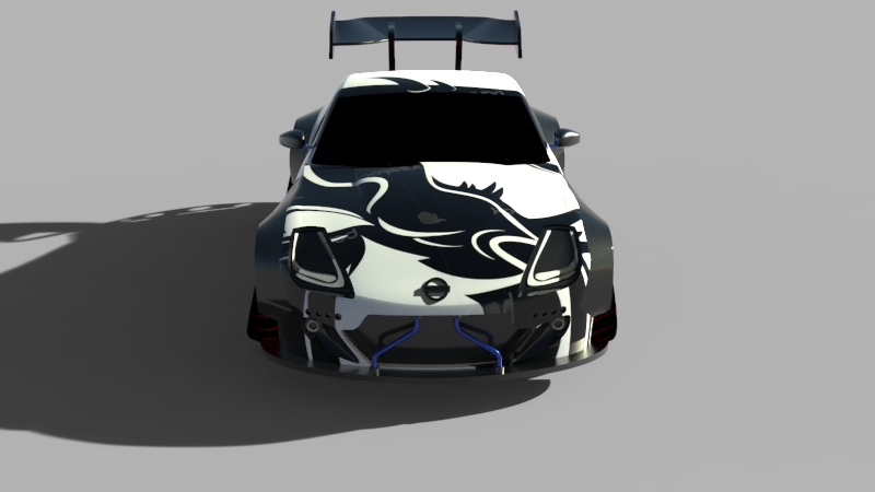 Y1910-汽车尼桑+350z+SolidWorks