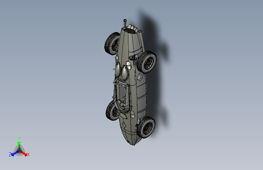 Y1968-F1+汽车+赛车+Ferrari+156+F1+Dino+1961+STP