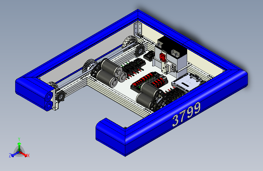 Y1984-麦克纳姆轮+skid-steer-1-speed+STP