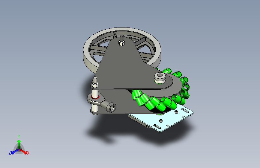 Y2006-麦克纳姆轮+Butterfly_Drive_Assembly+STP+IGS