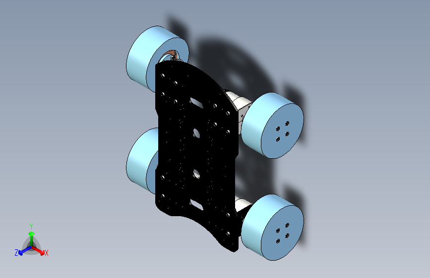 Y2024-麦克纳姆轮+mecanum_car_chassis+FCStd+STP
