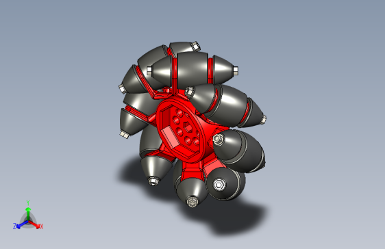 Y2039-麦克纳姆轮+mecanum-wheel-1+SW+STL