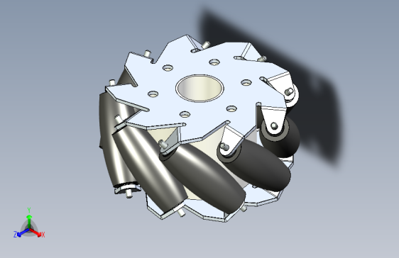 Y2045-麦克纳姆轮+mecanum-wheel-26+SW+STP