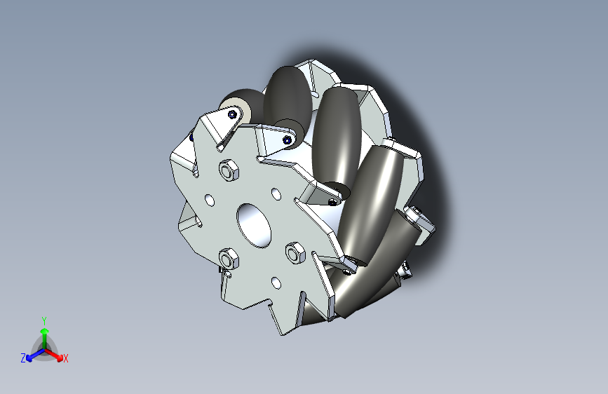 Y2057-麦克纳姆轮+mecanum-wheel-100mm++SW+STP+IGS