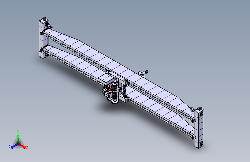 Y2088-起重机+Bridge_Crane+CATIA+STP+STL