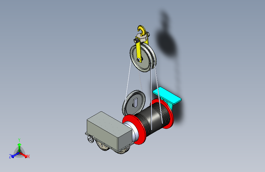 Y2103-起重机+electric-overhead-travelling-crane+SW