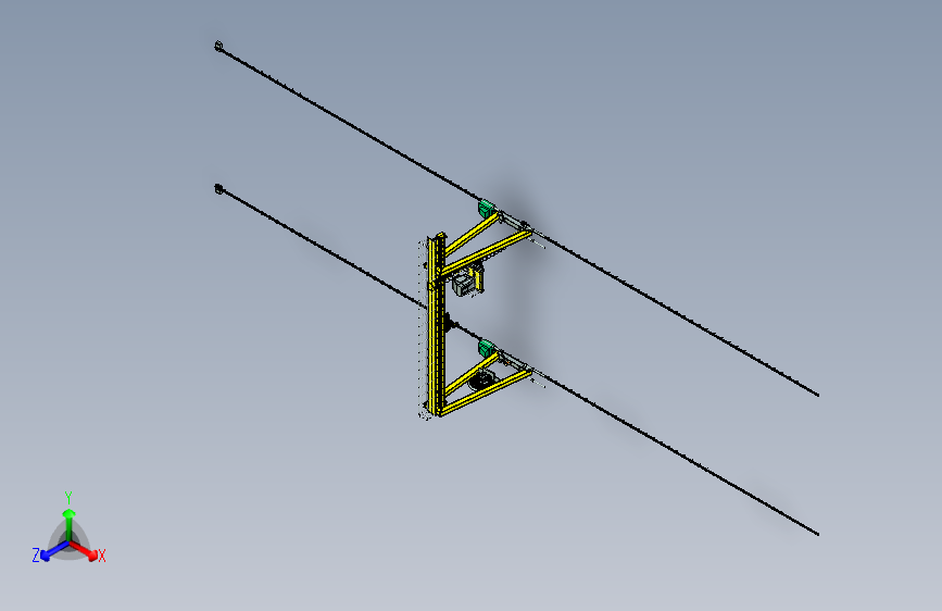 Y2110-起重机+gantry-crane+8ton+STP