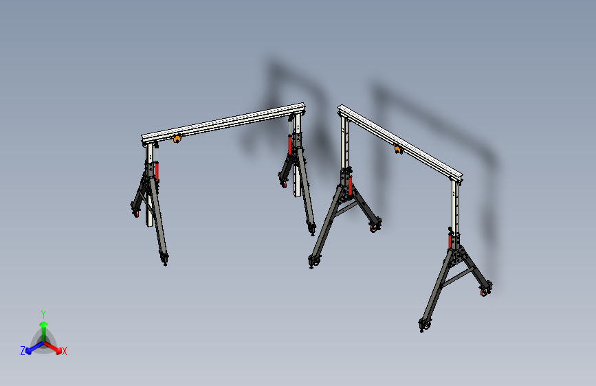 Y2115-起重机+gantry-crane-hoist-adjustable+SW+STP