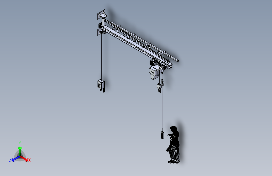 Y2148-起重机+rotating-wall-mounted-crane-500kg+SW+STP