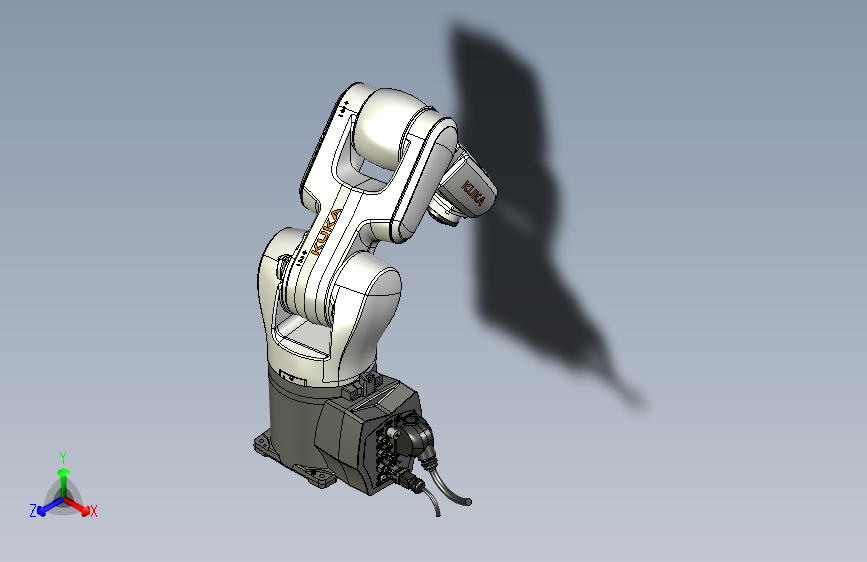 Y1462-库卡工业机器人+kuka-kr6-r700-robot-1+2+STP