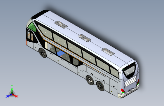 Y1618-客车+公交车++man-napoleon-skyliner+SW