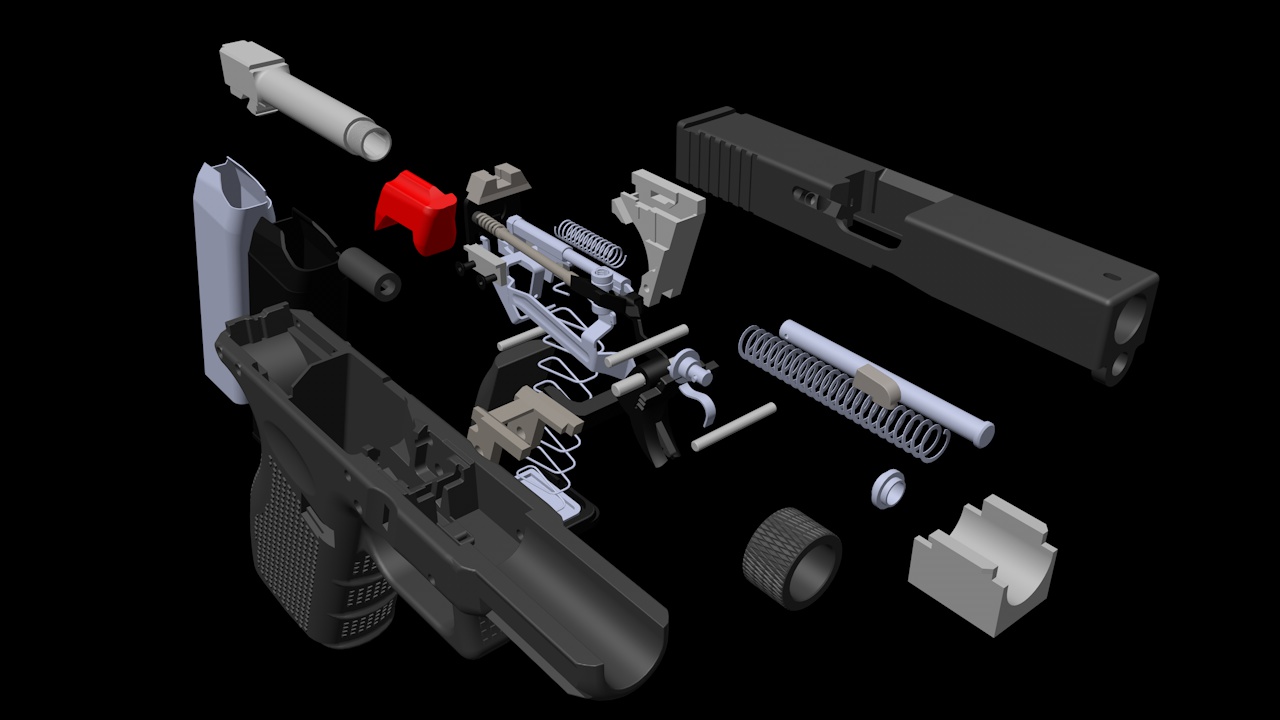 格洛克Glock-19手枪