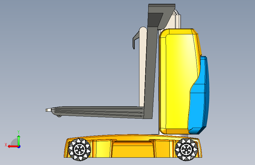 Y2216-AGV+智能小车+AGV+ROBOT+SW_STEP_模型图纸下载 – 懒石网