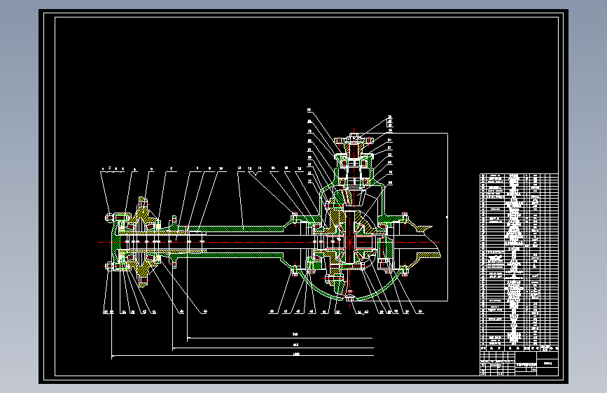 9-YC1090货车驱动桥的结构设计（CAD+说明书）