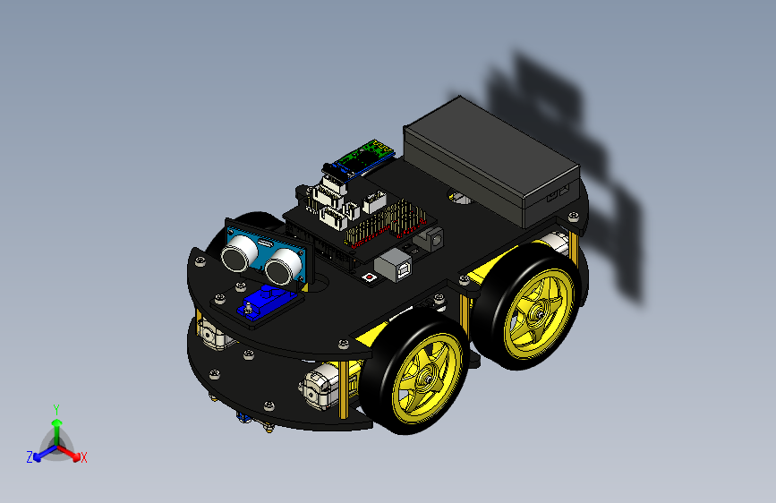 Y2237-AGV+智能小车+elegoo-smart-robot-car+SW+STP