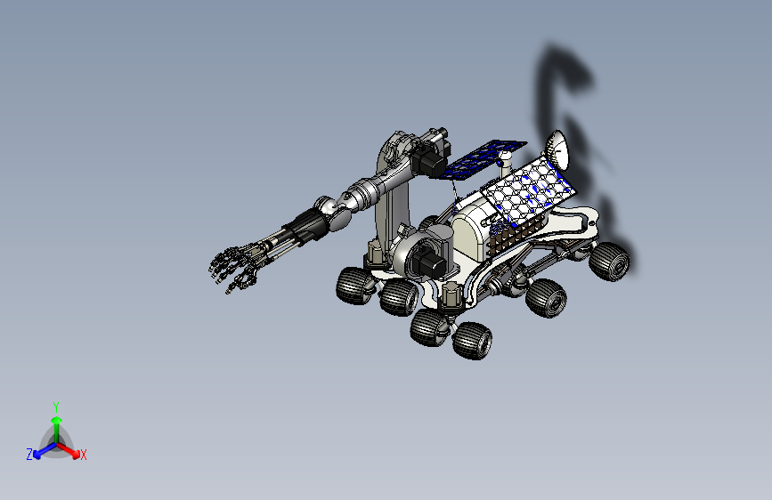 Y2266-AGV+智能小车+moon-rover+IGS
