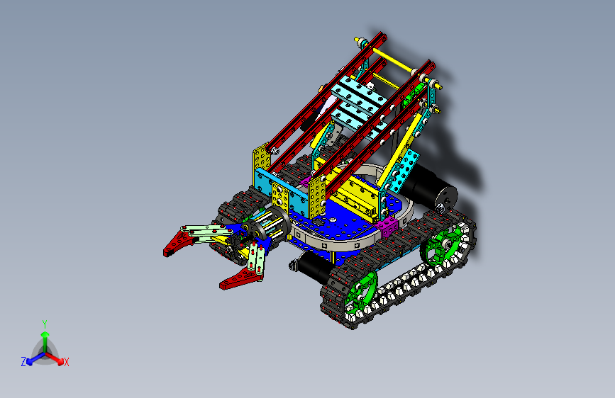 Y2273-AGV+智能小车+Robot+Arm+Tank+Final+Assembly+SW+STP