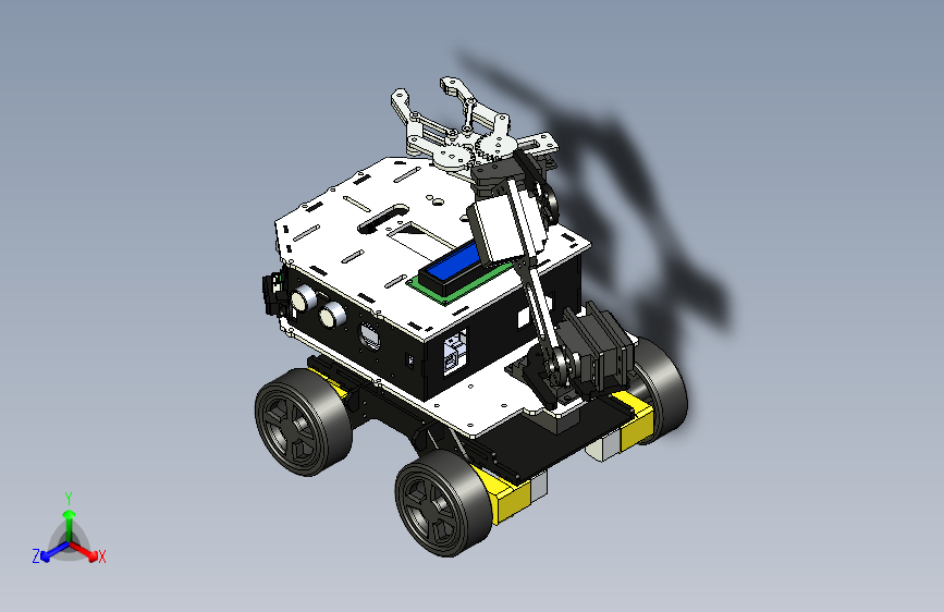 Y2293-AGV+智能小车+uirs-1-object-transpot-robot-arm-3dof-02+SW+STP