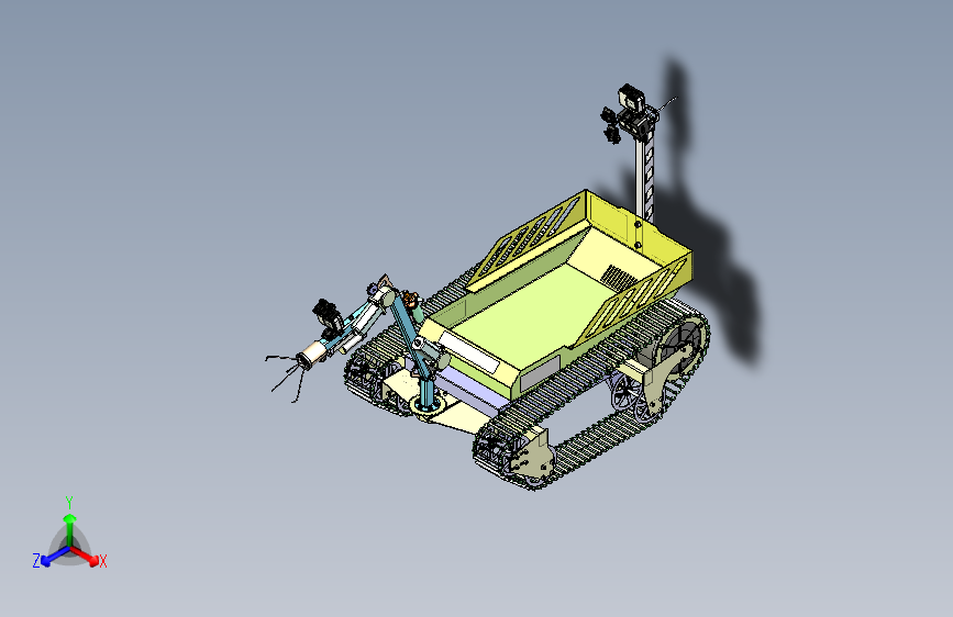 Y2295-AGV+智能小车+underwater-drone-search-robot+STP