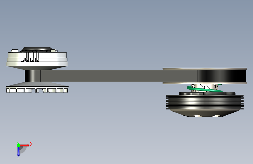 Y2397-变速箱+减速器+continuously-variable-transmission-cvt+SW+STP 俯视图
