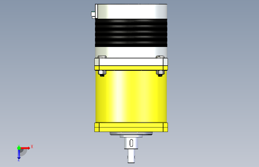Y2406-变速箱+减速器+three-stage-planetary-gearbox-with-two-output-shafts+SW+STP 俯视图