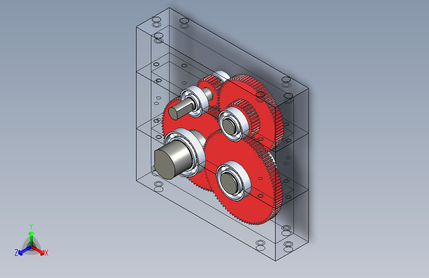 Y2444-减速器+1：20-gearbox+SW