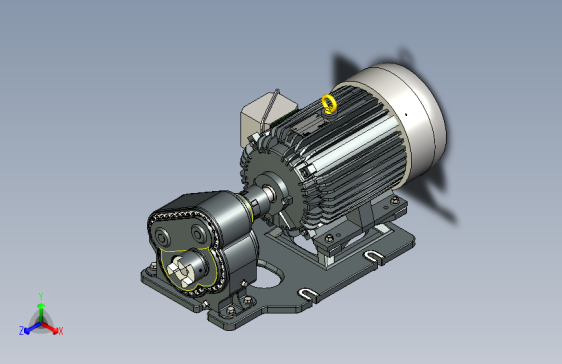 Y2448-减速器+6-05-1-speed-reducer-gearbox+STP+DWG