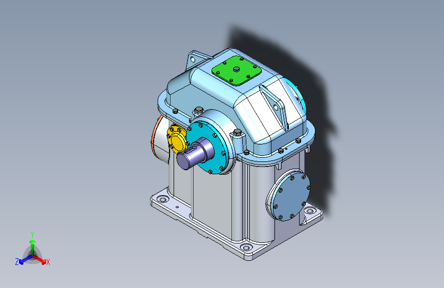 Y2450-减速器+another-one-worm-gear-reducer+IGS