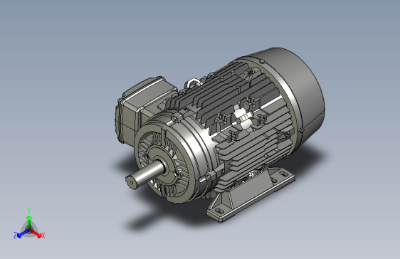 Y2451-减速器+bevel-gear-motor-reducer+INVENTOR