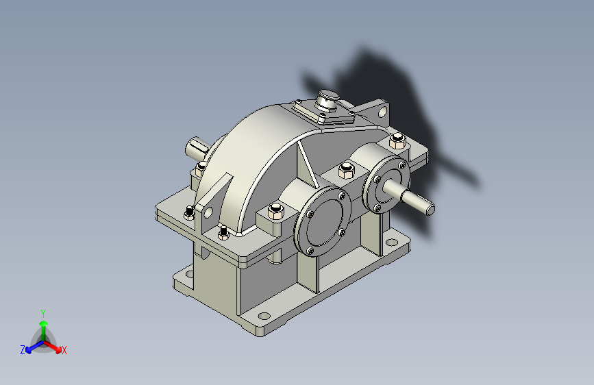 Y2459-减速器+Cylindrical+spur+gear+reducer+SW