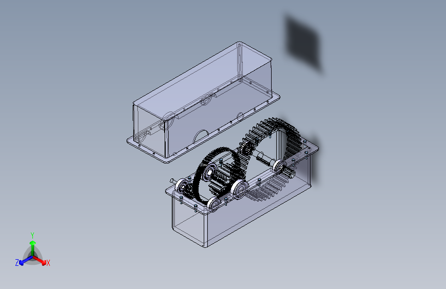 Y2466-减速器+gearbox-127+CATIA+二维
