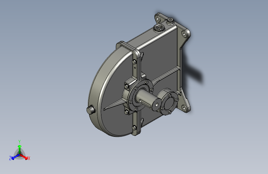 Y2478-减速器+helical-gear-speed-reducer+STP