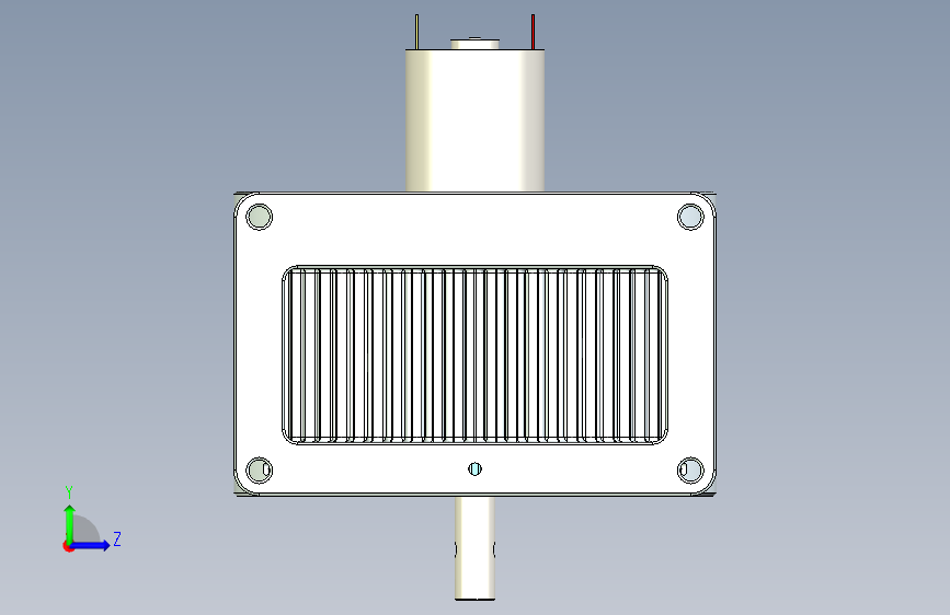 Y2491-减速器+printable-gearbox-planetix+SW+STP 左侧视图
